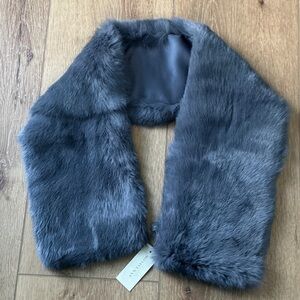 NWT, Ann Taylor, Rabbit fur Wrap